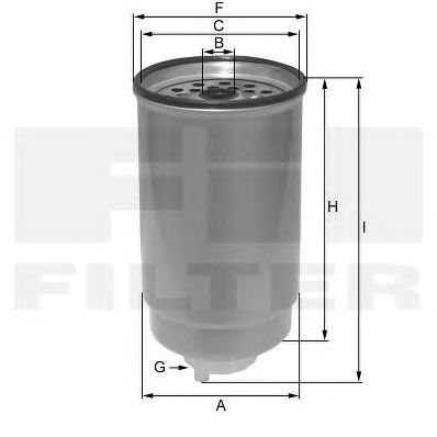 FIL FILTER mf996a -  Топливный фильтр